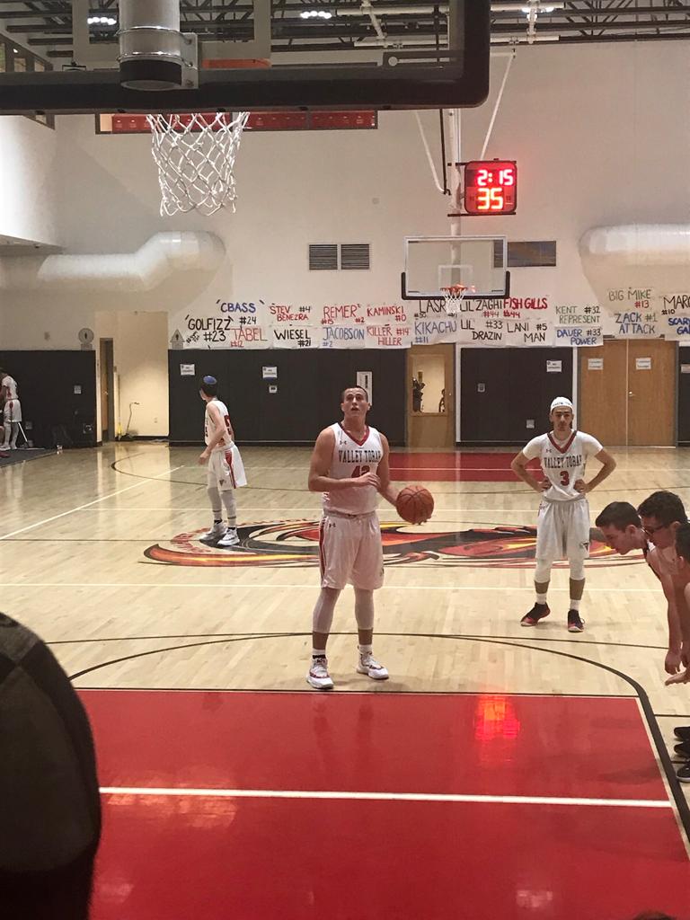 VTHS Varsity Basketball Team&nbsp;2018-19