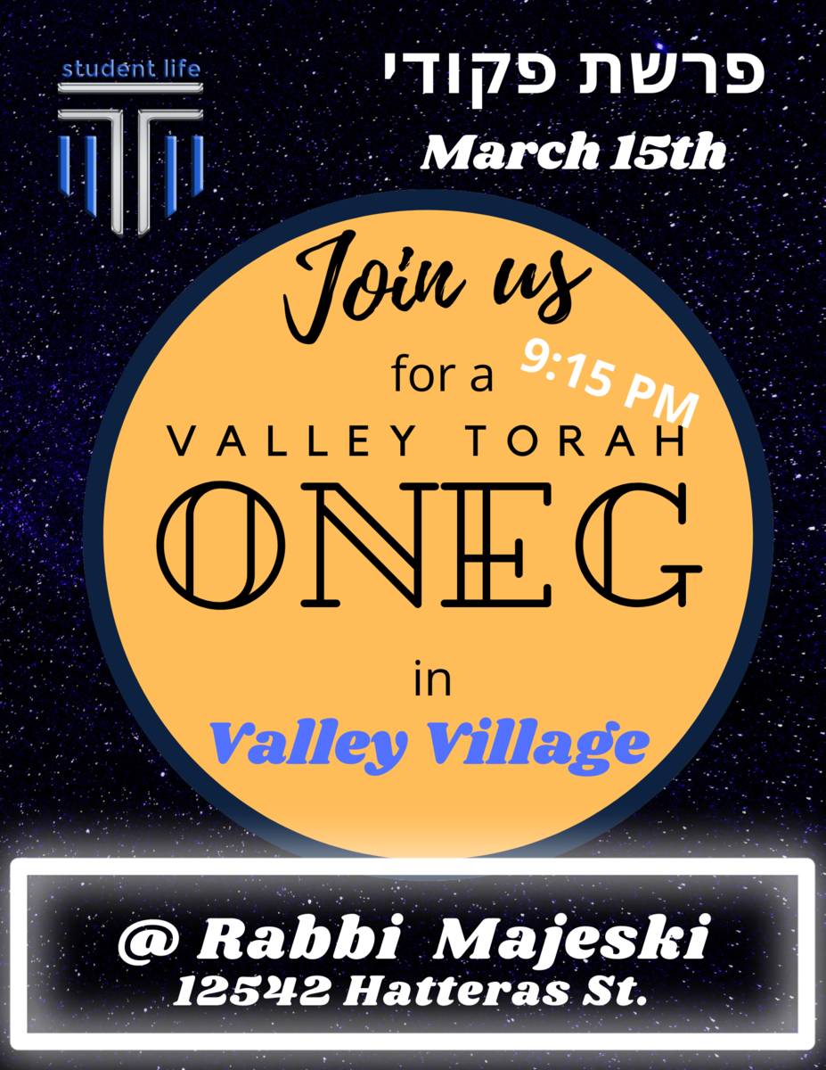Valley Torah’s Valley Village Oneg at Rabbi Majeski’s&nbsp;House