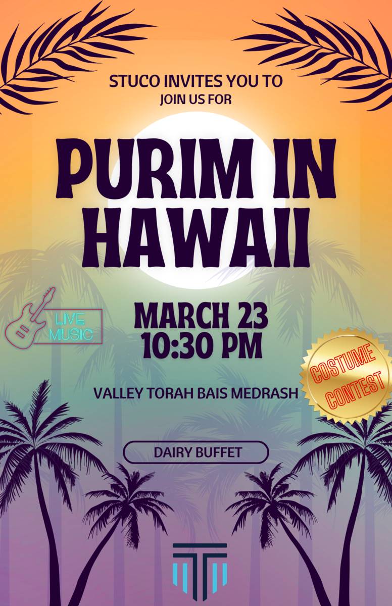 An Memorable 5784 Purim&nbsp;Chagigah